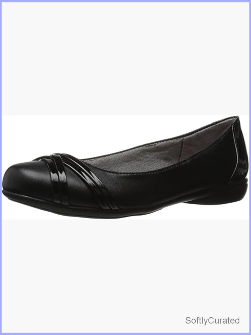 Comfortable Slip-On Flats with Cushioned Footbed, Flexible Outsole